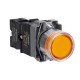 Кнопка с подсветкой, Easy Harmony XB2, пружинный возврат, 1NO (XB2BW35M1C)