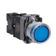 Кнопка с подсветкой, Easy Harmony XB2, пружинный возврат, 1NO (XB2BW36M1C)