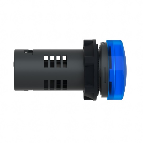 Середня сигнальна лампа ХА2 синього кольору з номіналом 220В АС (XA2EVM6LC)