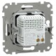 USB розетка, Sedna Design & Elements, тип A+C, 3 A, 21 Вт, чорний (SDD114405)