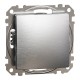 Промежуточный выключатель Матовый алюминий Sedna Elements (SDD170107)