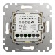 Универсальный поворотный LED димер RC/RL 5-200 Вт Береза ​​Sedna Elements (SDD180502)
