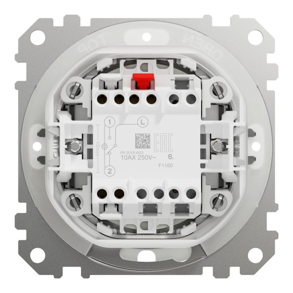Одноклавишный переключатель IP44 Бежевый Sedna Design (SDD212106)