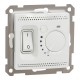 Термостат теплої підлоги 16 A Білий Sedna Design (SDD111507)