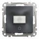 Датчик движения с выключателем 10 A Черный Sedna Design (SDD114504)