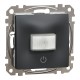 Датчик движения с выключателем 10 A Черный Sedna Design (SDD114504)