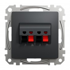Аудіорозетка Чорний Sedna Design (SDD114411)