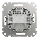 Картковий вимикач 10А, бежевий, Sedna Design & Elements (SDD112121)