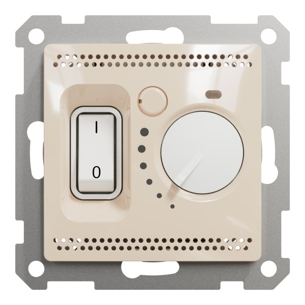 Термостат теплої підлоги 16 A Бежевий Sedna Design (SDD112507)