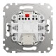 Двухклавишный выключатель с подсветкой Белый Sedna Design (SDD111105L)