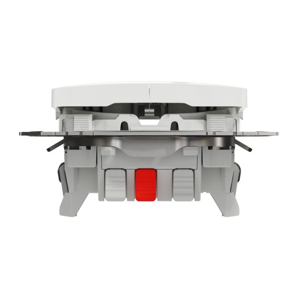 Двухклавишный переключатель белый Sedna Design (SDD111108) 