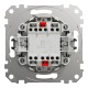 Двухклавишный переключатель белый Sedna Design (SDD111108) 