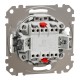 Двухклавишный переключатель белый Sedna Design (SDD111108) 