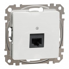 Один роз’єм RJ45 категорія 5E UTP Білий Sedna Design