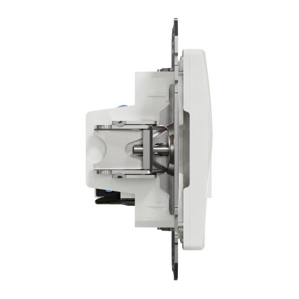 Розетка телекомунікаційна RJ45+RJ11 6UTP, білий, Sedna Design & Elements (SDD111468)