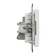 Розетка телевізійна 4DB Wh Sedna Design (SDD111471)