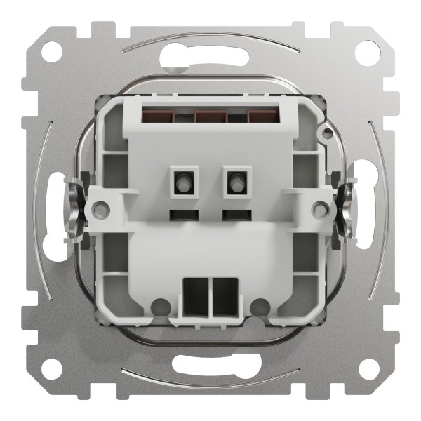 Розетка для виводу кабеля Білий Sedna Design (SDD111903)