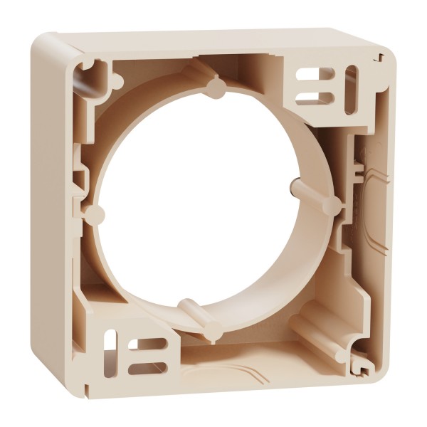 Коробка для наружного монтажа Бежевый Sedna Design (SDD112901)