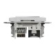 Розетка телекоммуникационная RJ45+RJ11 6UTP, алюминий, Sedna Design & Elements (SDD113468)