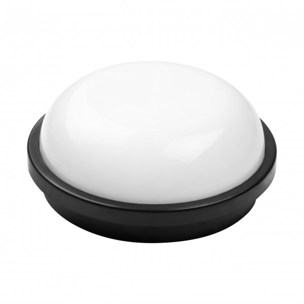 Светодиодный влагозащищенный светильник ARTOS-15 15W IP65 6400К черный (400-012-127)