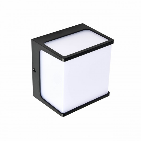 Світильник садово-парковий CUBE 8W 4200 K чорний (076-068-0008-010)