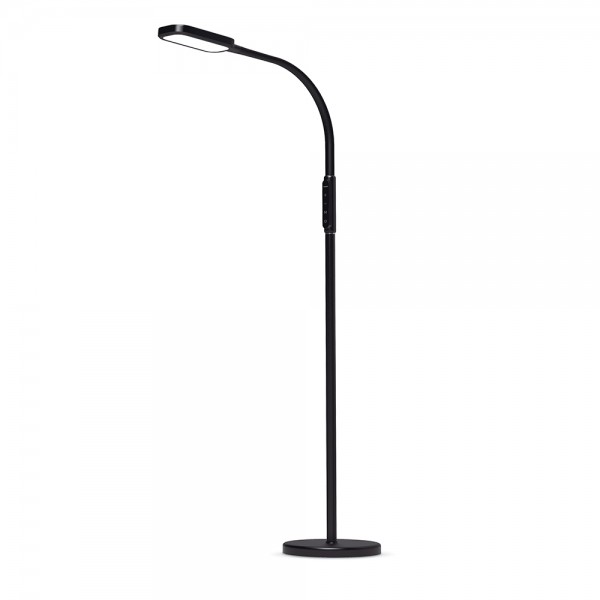 LED торшер черный VIDEX TF07B 14W 3000-5500K (VL-TF07B)