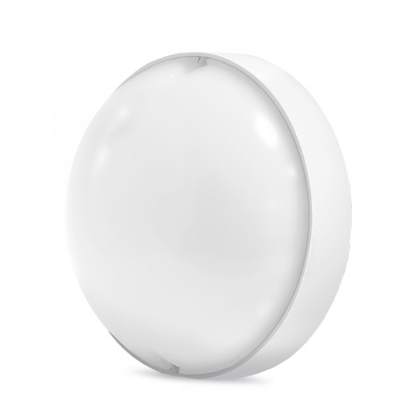 LED светильник IP65 круглый VIDEX 9W 5000K белый (VL-BHR-095PW)