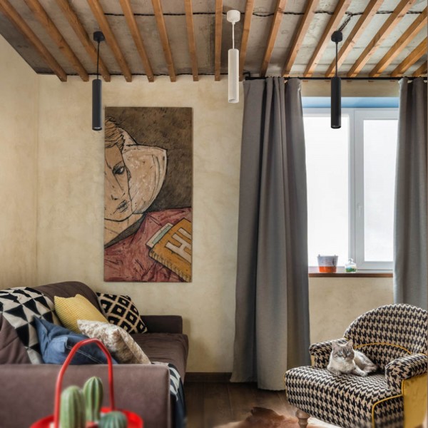 LED светильник подвесной накладной VIDEX 10W 4100K белый (VL-SP-10034W) 26482