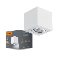 Світильник VIDEX під лампу GU10 SPF01 накладний білий (VL-SPF01-W) 26819