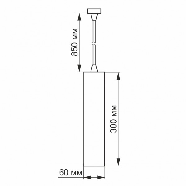 LED светильник подвесной накладной VIDEX 10W 4100K черный (VL-SP-10034B) 26483