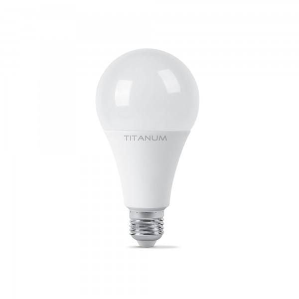 LED лампа TITANUM A80 18W E27 4100K (TLA8018274)