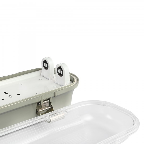 LED світильник IP65 лінійний під лампу 2хТ8 VIDEX 0,6М 220V (VL-BNW-T8062G)