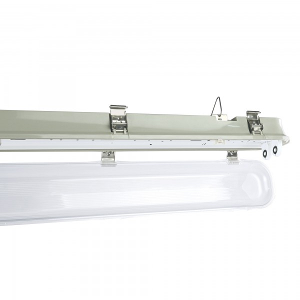 LED світильник IP65 лінійний під лампу 2хТ8 VIDEX 1,2М 220V (VL-BNW-T8122G)