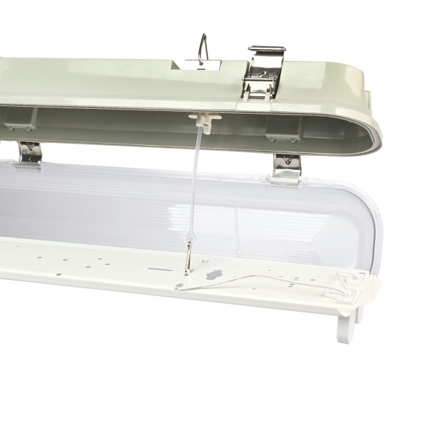 LED світильник IP65 лінійний під лампу 2хТ8 VIDEX 1,2М 220V (VL-BNW-T8122G)