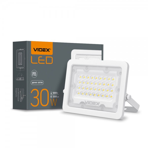 Светодиодный прожектор VIDEX F2e 30W 5000K (VL-F2e-305W)